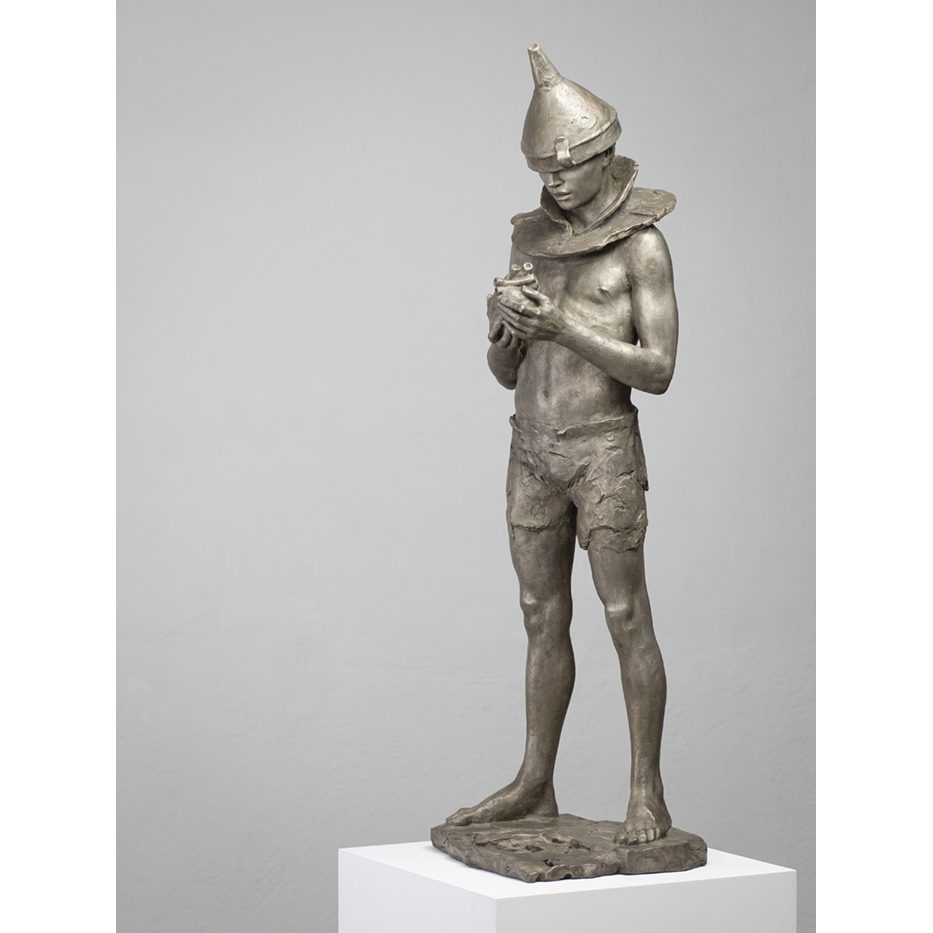 Coderch & Malavia, The Little Tin Man, Bronze, 85 x 27 x 23 cm, PATINE ARGENT