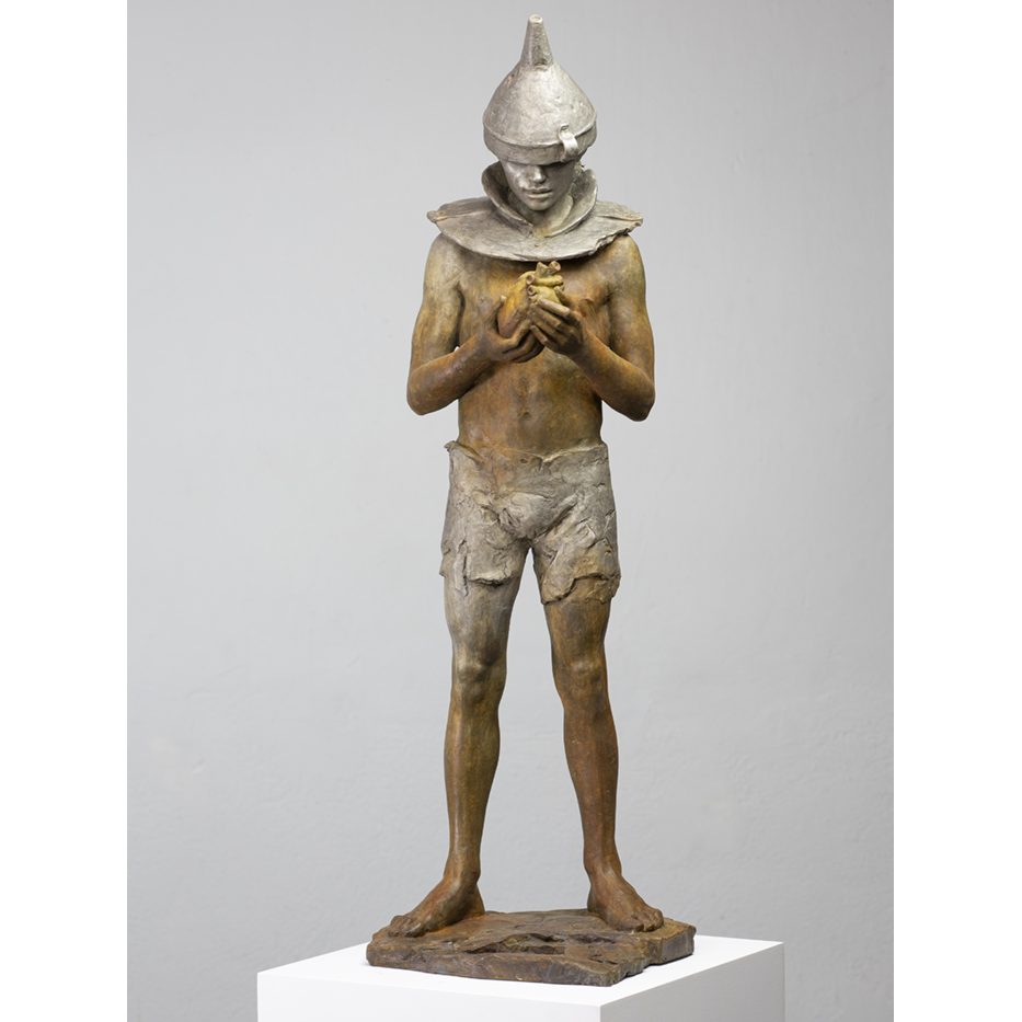 Coderch & Malavia, The Little Tin Man, Bronze, 85 x 27 x 23 cm, PATINE ROUILLE