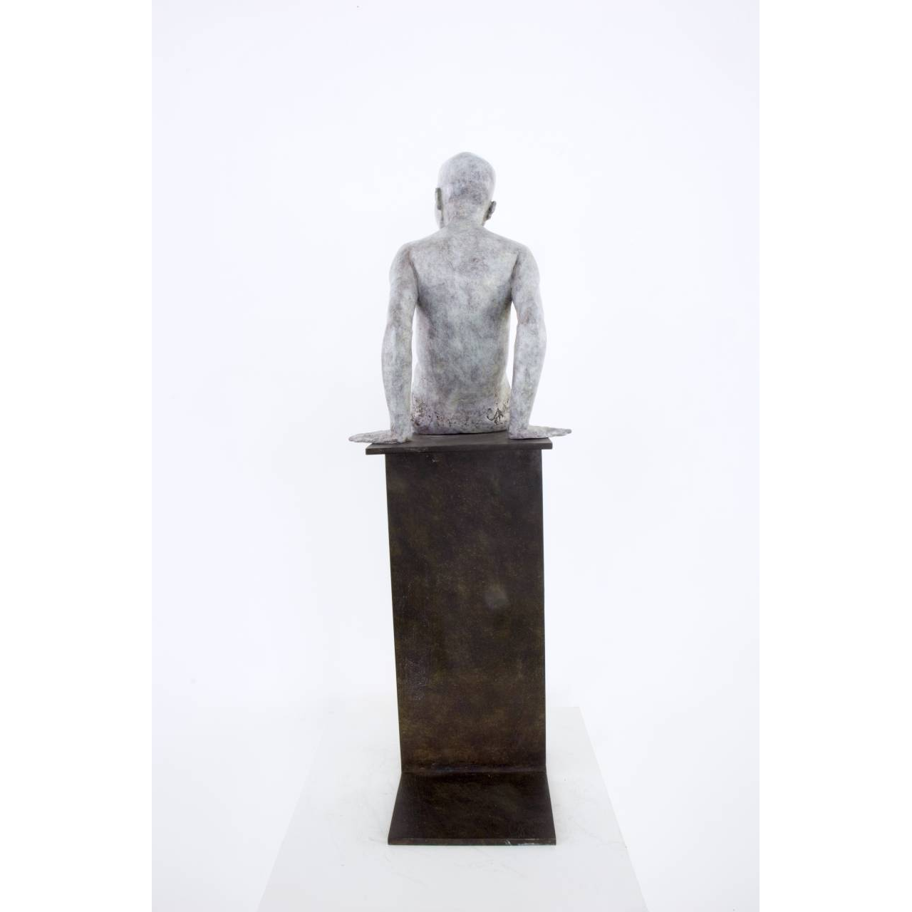 Claude JUSTAMON, L’ appel, bronze (8+4 E.A.), 54 x 31 x 25 cm