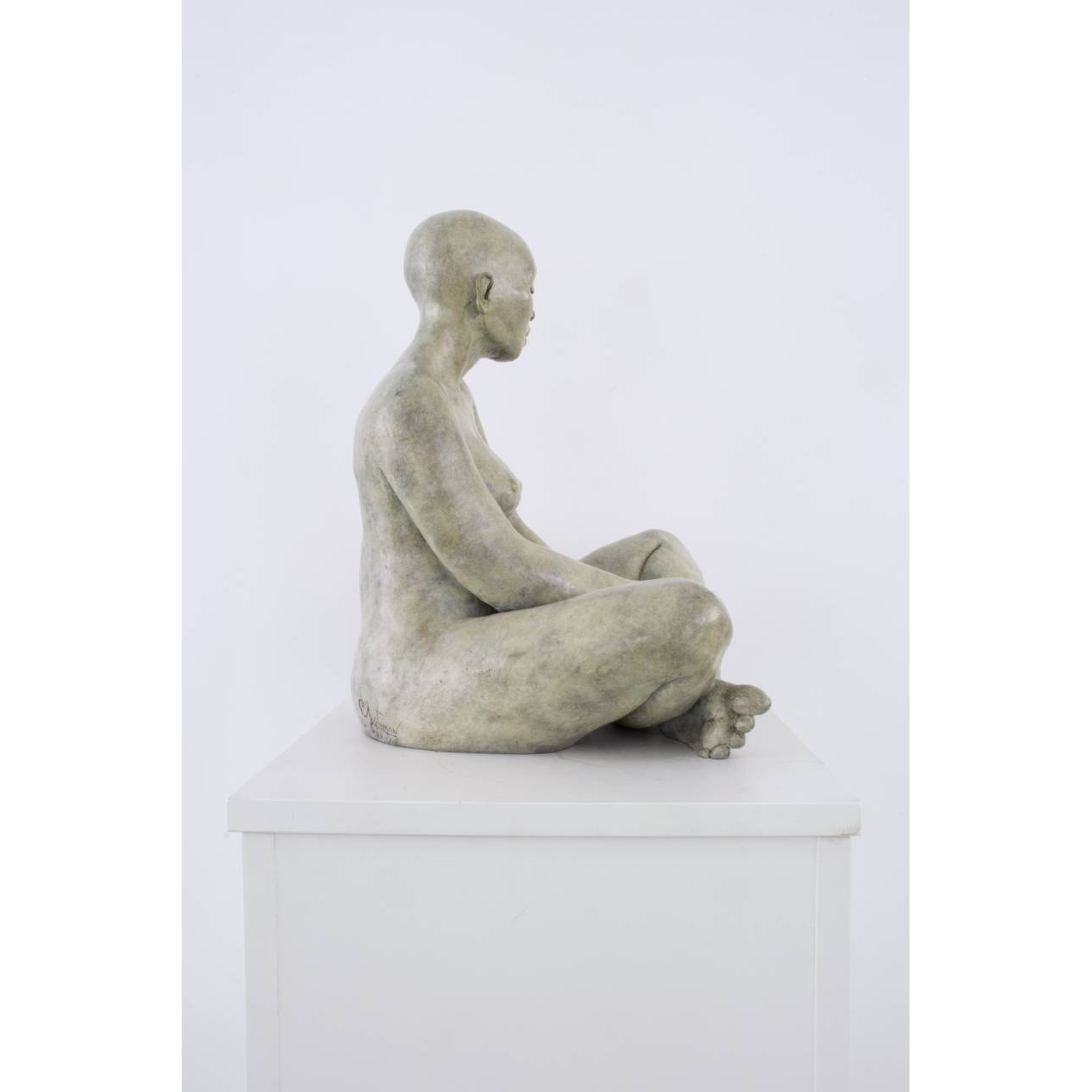Claude JUSTAMON, Plénitude, Bronze, patiné, 40 x 32 x 28 cm