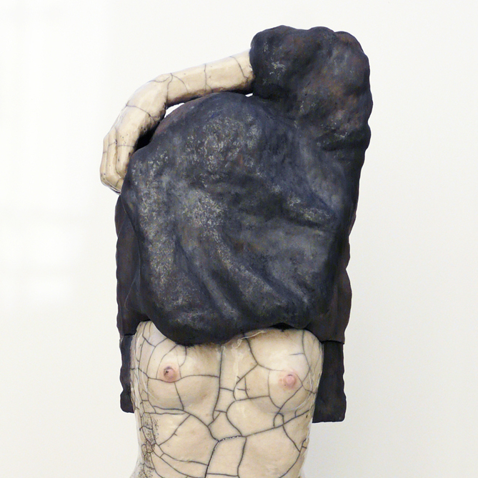 Lidia KOSTANEK, La narcisse 2, Céramique, 81 x 29 Cm
