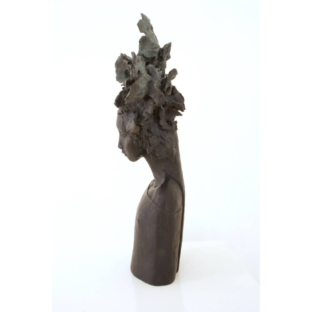 Valérie HADIDA, Femme Fleur, Bronze, 45 X 20 X 13 Cm