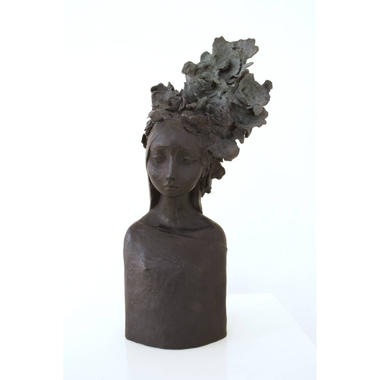 Valérie HADIDA, Femme Fleur, Bronze, 45 X 20 X 13 Cm
