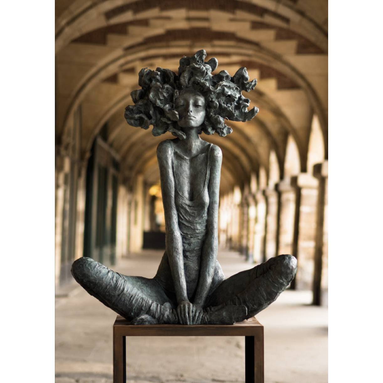 Valérie HADIDA, Grande Zénitude, Bronze (8+4EA), 99 X 77 X 37 Cm
