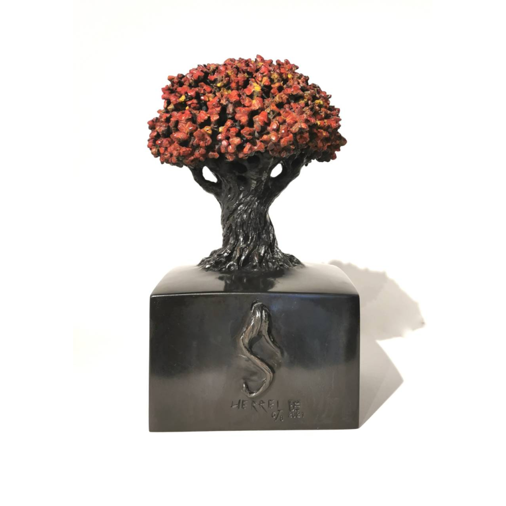 HERREL, La douzième graine, Bronze (8+4 EA) - 24 X 16 X 15 cm