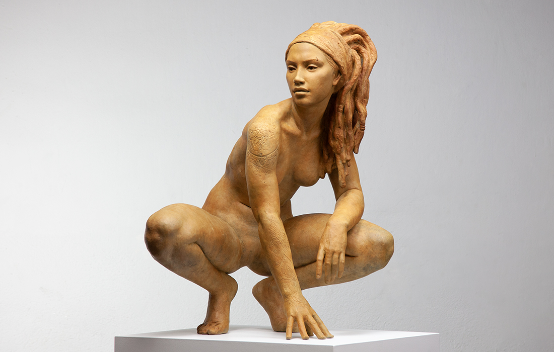 CODERCH & MALAVIA, Walking In Beauty, Bronze, 8 + 4 EA, 220 X 171 X 132 Cm, Patine Rouille