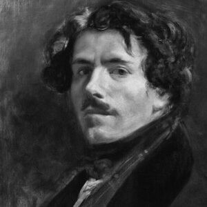 Eugène Delacroix - profil
